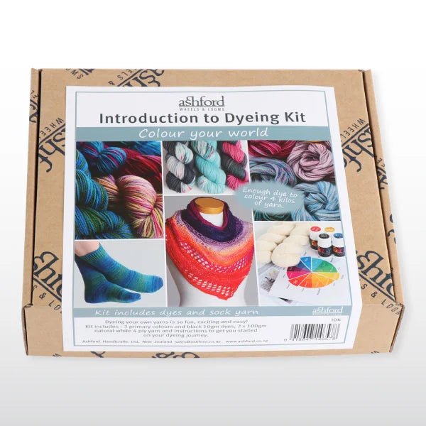 Ashford Introduction to Dyeing Starter Kit - Ashford - The Little Yarn Store