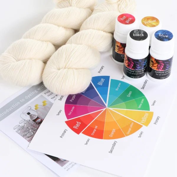 Ashford Introduction to Dyeing Starter Kit - Ashford - The Little Yarn Store