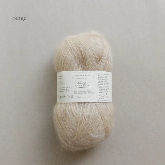 Biches & Buches Le Petit Silk & Mohair - Biches & Buches - Beige - The Little Yarn Store
