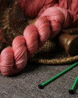 Chardyglen Designs Merino Silk French Rose Chardyglen Designs | The Little Yarn Store