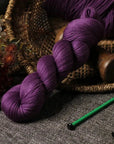 Chardyglen Designs Merino Silk Purple Rain Chardyglen Designs | The Little Yarn Store