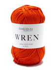 Fiddlesticks Wren - Fiddlesticks - 051 Tangerine - The Little Yarn Store