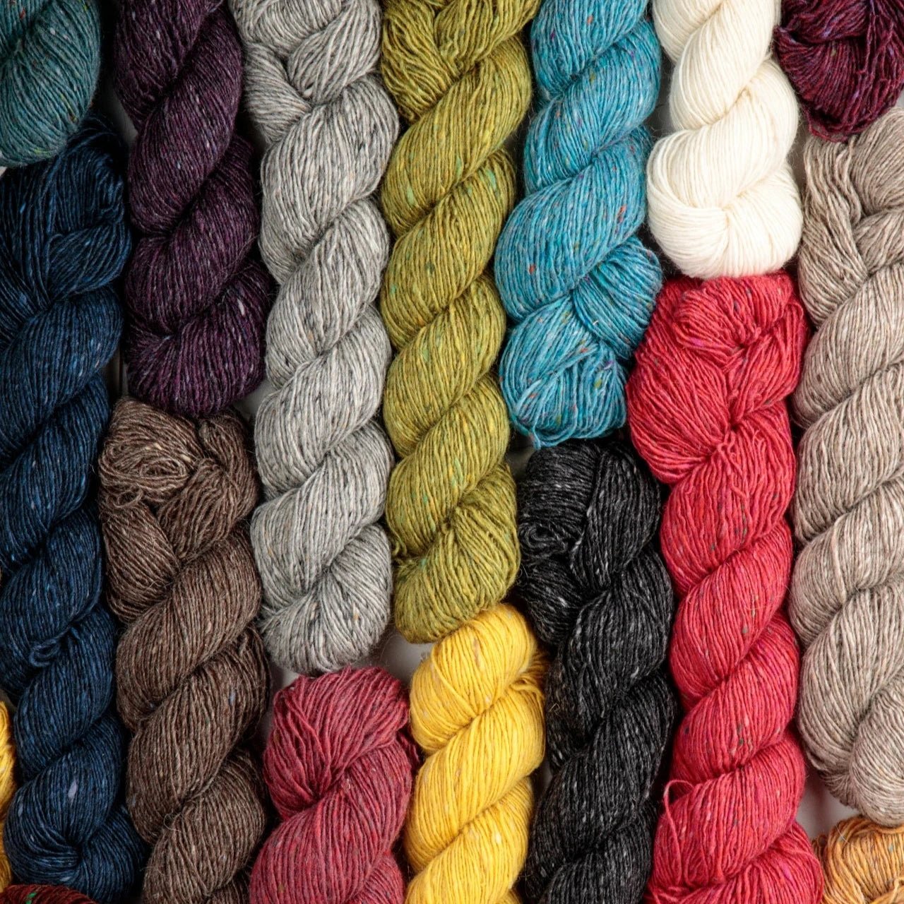 Isager Tweed - Isager - Raw White - The Little Yarn Store