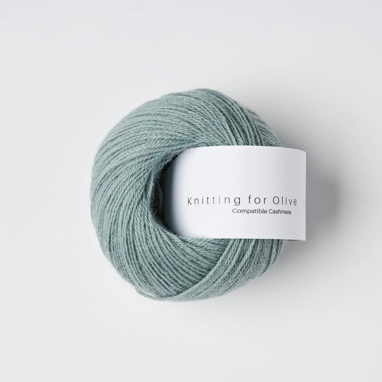 Knitting for Olive Compatible Cashmere - Knitting for Olive - Dusty Aqua - The Little Yarn Store