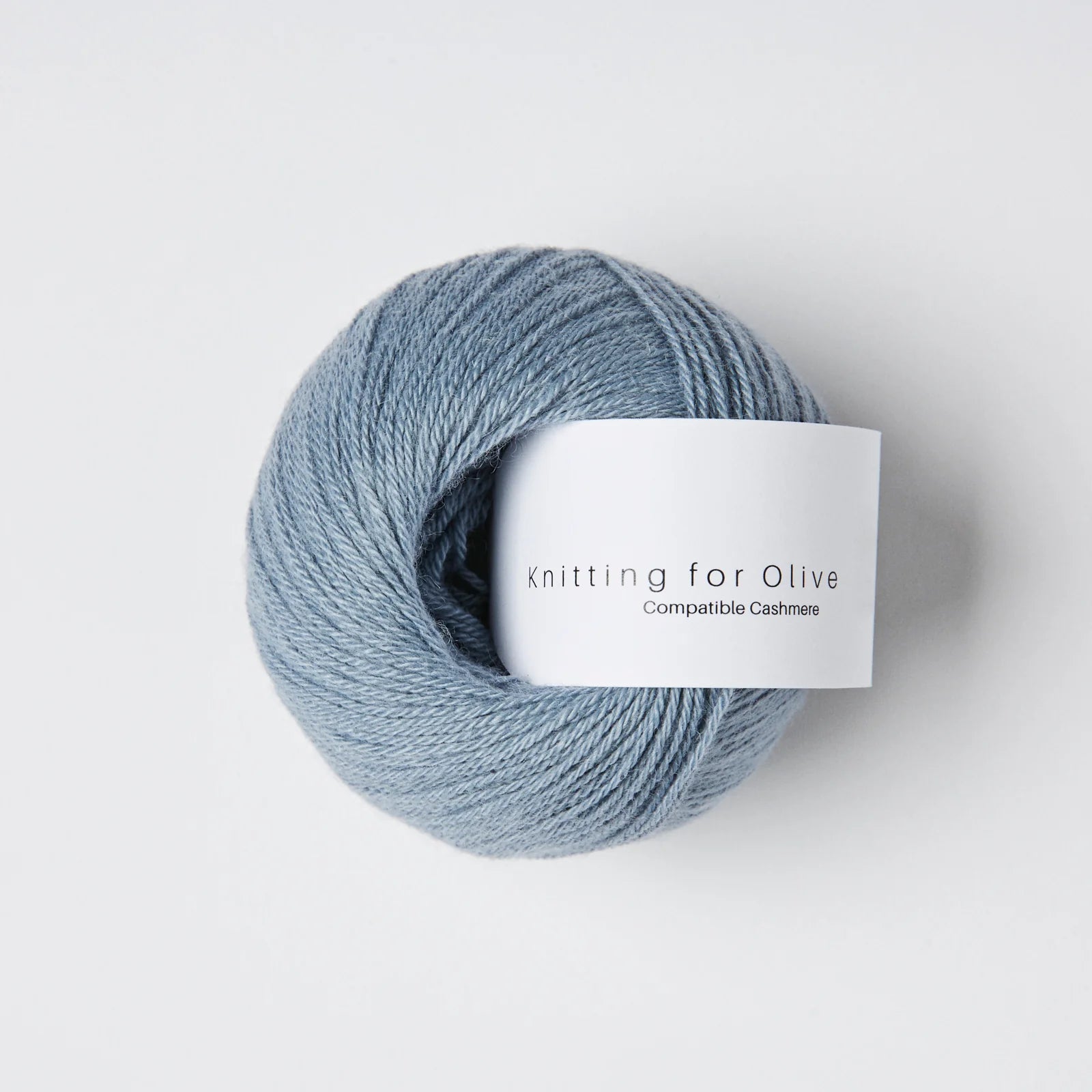 Knitting for Olive Compatible Cashmere - Knitting for Olive - Dusty Dove Blue - The Little Yarn Store