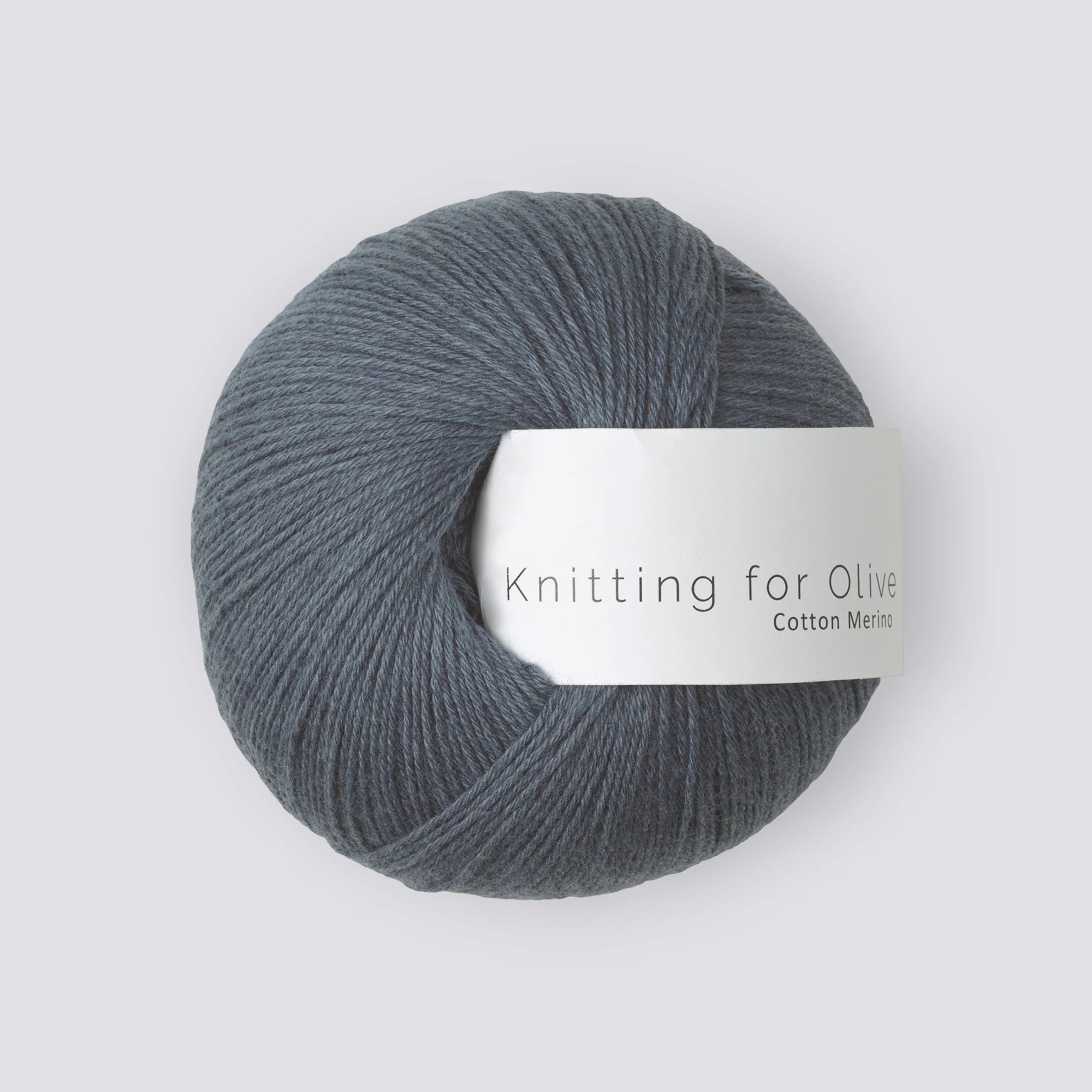 Knitting for Olive Cotton Merino - Knitting for Olive - Dusty Blue Whale - The Little Yarn Store
