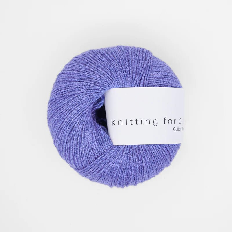Knitting for Olive Cotton Merino - Knitting for Olive - Lavender Blue - The Little Yarn Store
