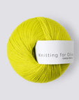 Knitting for Olive Cotton Merino - Knitting for Olive - Lime Yellow - The Little Yarn Store