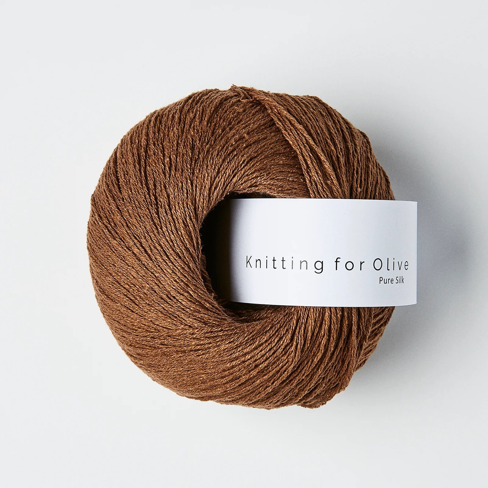 Knitting for Olive Pure Silk - Knitting for Olive - Dark Cognac - The Little Yarn Store