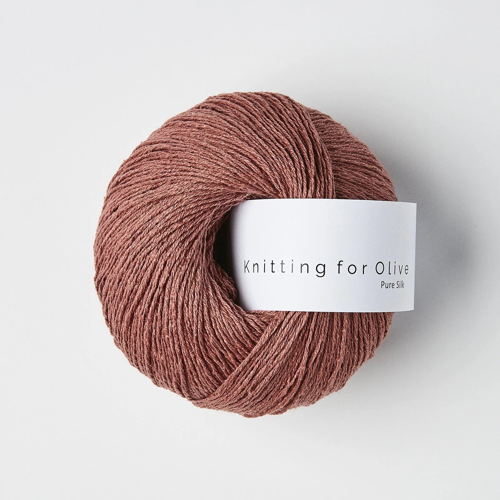 Knitting for Olive Pure Silk - Knitting for Olive - Plum Rose - The Little Yarn Store