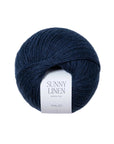 MAJO GARN Sunny Linen - Navy - Majo Garn - The Little Yarn Store