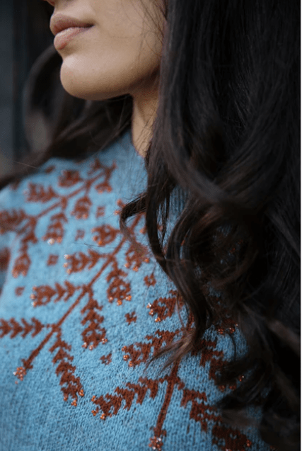 Memory Lane: Embellished Knits to Cherish by Claudia Quintanilla - Laine - The Little Yarn Store