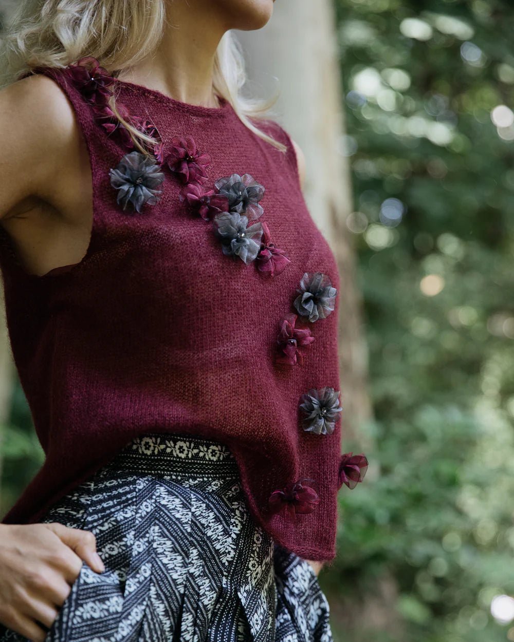 Memory Lane: Embellished Knits to Cherish by Claudia Quintanilla - Laine - The Little Yarn Store