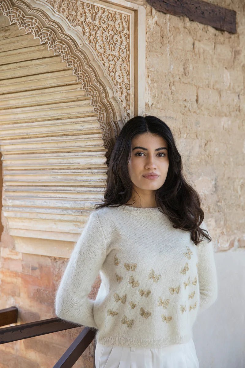 Memory Lane: Embellished Knits to Cherish by Claudia Quintanilla - Laine - The Little Yarn Store
