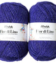 mYak Fior di Lino - mYak - Deep Iris - The Little Yarn Store