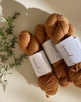 Nomad Farms Botanically Dyed 4 - Ply Polworth - Nomad Farms - Cinerea No 2 - The Little Yarn Store