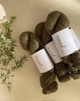 Nomad Farms Botanically Dyed DK Polworth - Nomad Farms - Golden Wattle No 5 - The Little Yarn Store