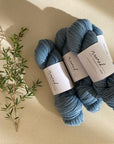 Nomad Farms Botanically Dyed DK Polworth - Nomad Farms - Indigo No 1 - The Little Yarn Store