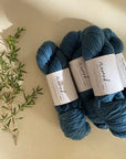 Nomad Farms Botanically Dyed DK Polworth - Nomad Farms - Indigo No 2 - The Little Yarn Store