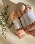 Nomad Farms Botanically Dyed DK Polworth - Nomad Farms - Madder No 1 - The Little Yarn Store