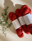Nomad Farms Botanically Dyed DK Polworth - Nomad Farms - Madder No 3 - The Little Yarn Store