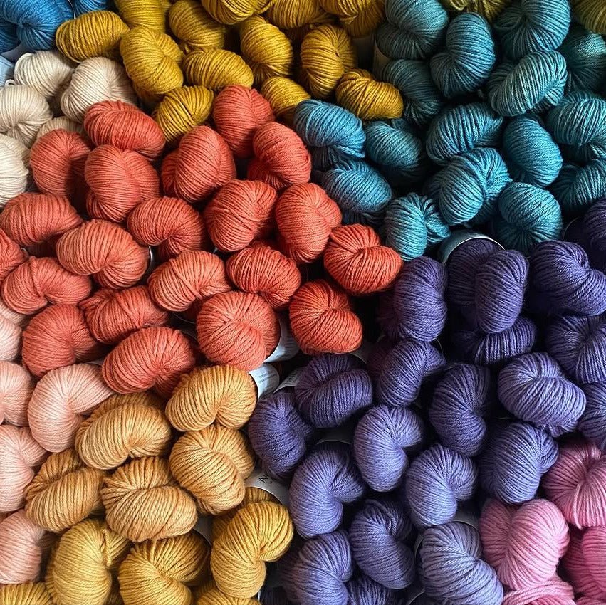 Nomad Farms Botanically Dyed DK Polworth - Nomad Farms - The Little Yarn Store