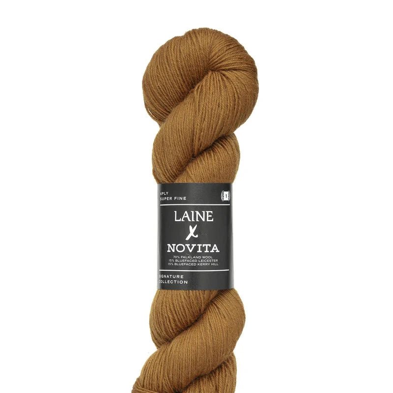 Novita x Laine 4 - Ply - Laine - 2761 Golden Amber - The Little Yarn Store