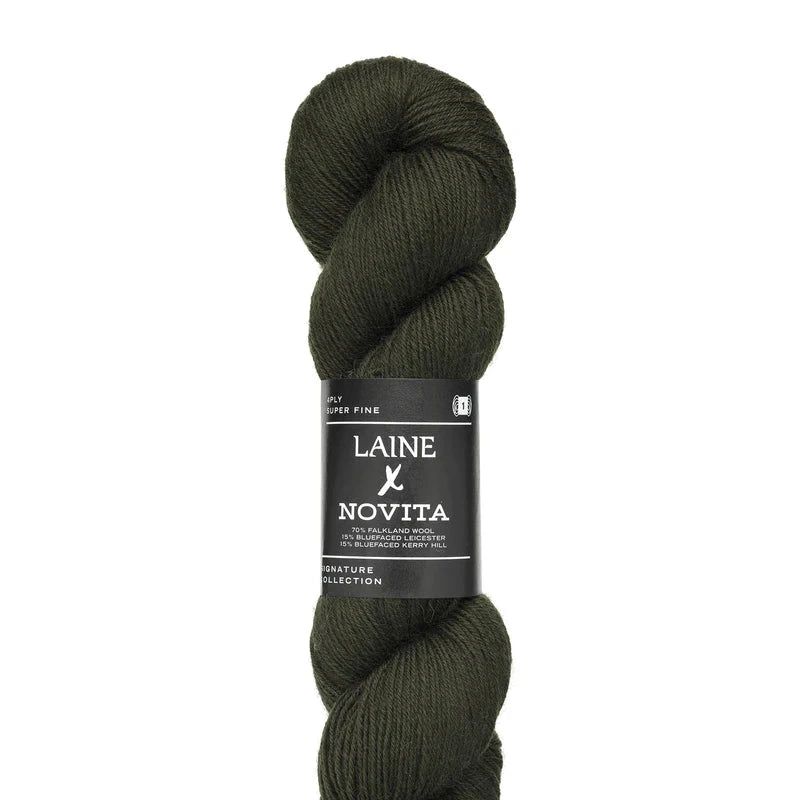Novita x Laine 4 - Ply - Laine - 3651 Pine Forest - The Little Yarn Store