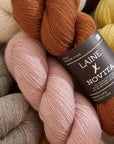 Novita x Laine 4 - Ply - Laine - 7821 Deep Burgundy - The Little Yarn Store