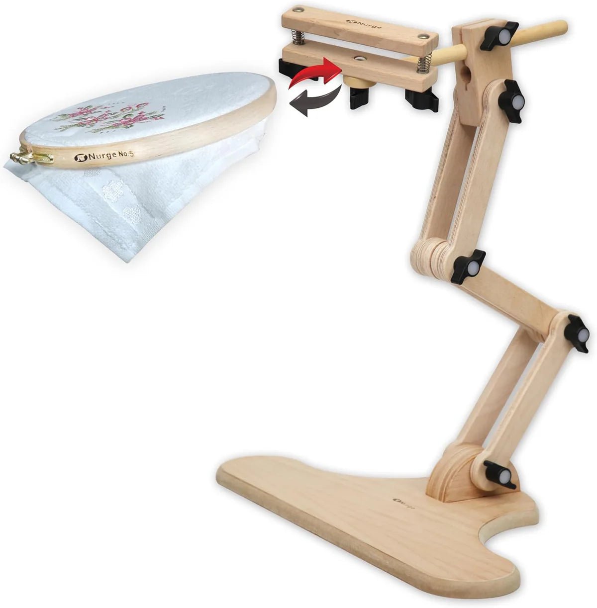 Nurge Multi - Adjustable Embroidery Table/Seat Stand - Nurge - The Little Yarn Store