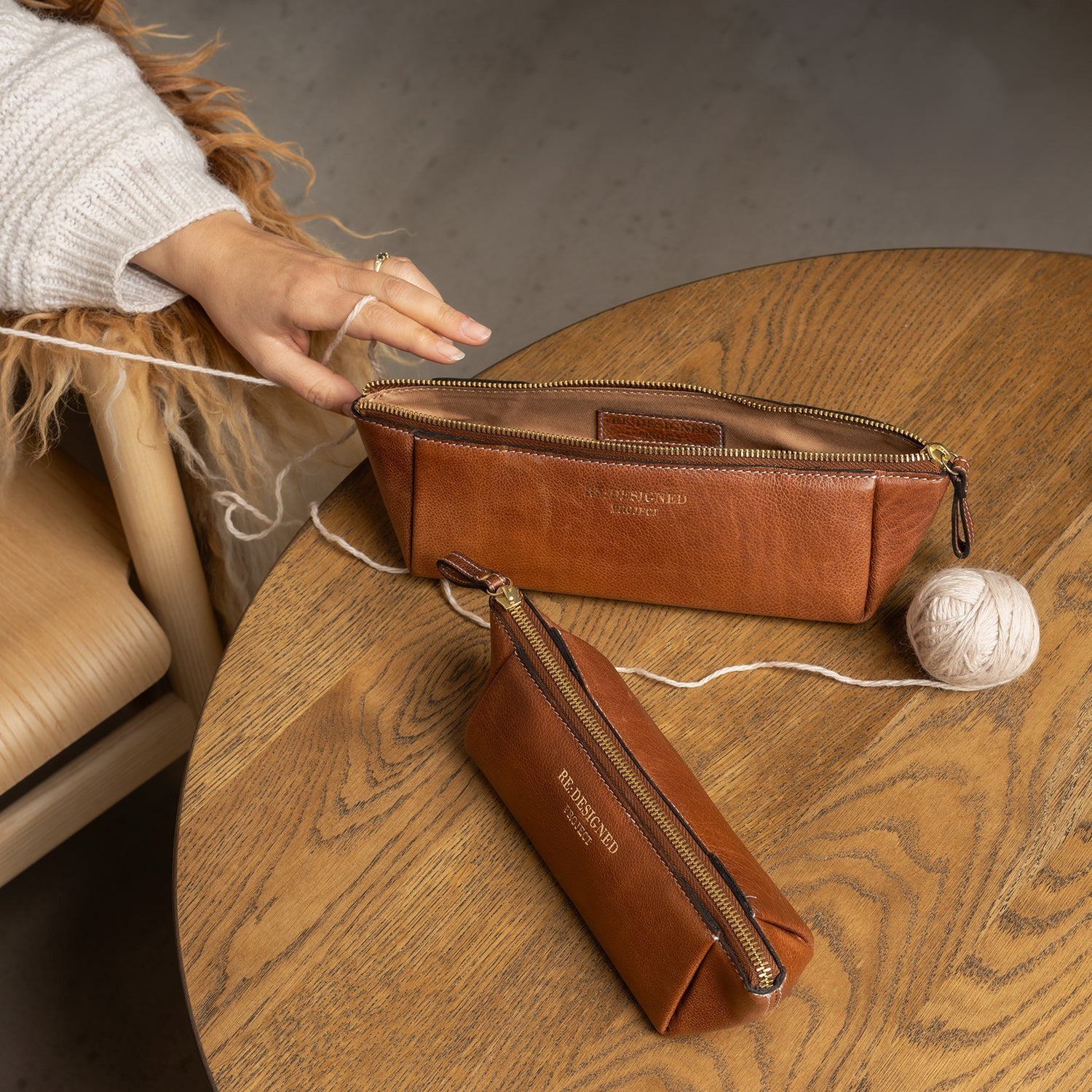 Re:Designed Project 11 - Re:Designed - Burned Tan/Gold - The Little Yarn Store