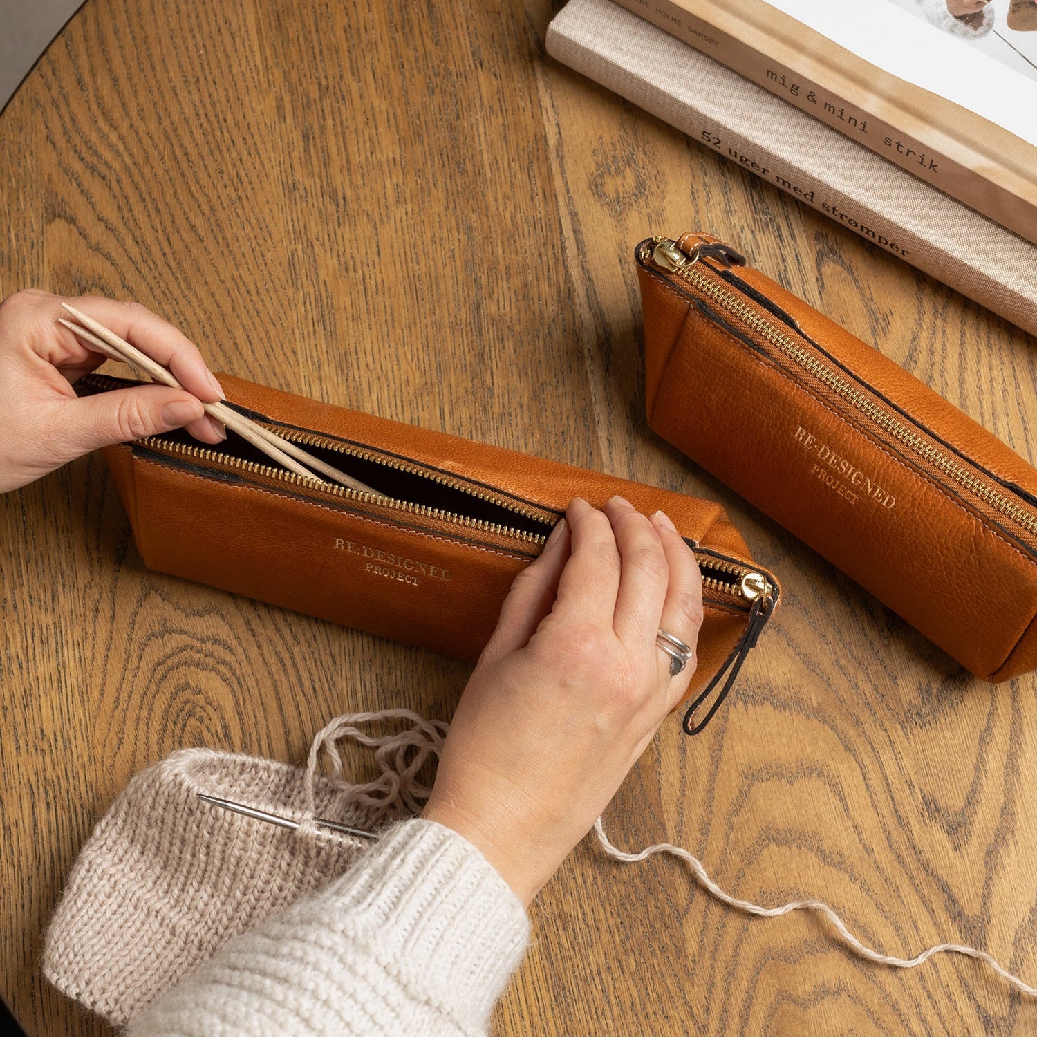 Re:Designed Project 11 - Re:Designed - Burned Tan/Gold - The Little Yarn Store