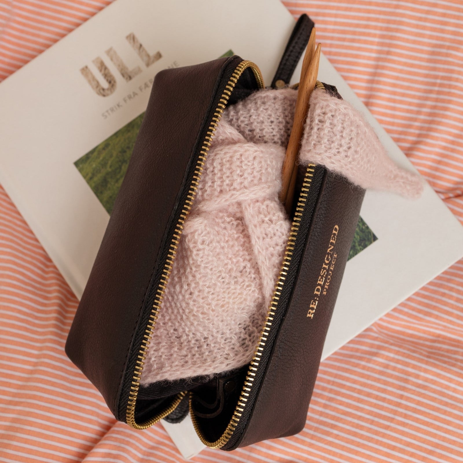 Re:Designed Project 36 - Re:Designed - Walnut/Gold - The Little Yarn Store