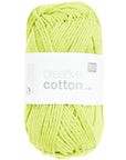 Rico Creative Cotton Aran - Rico 44 Pistachio Light - The Little Yarn Store