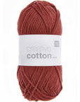 Rico Creative Cotton Aran - Rico 85 Rust - The Little Yarn Store