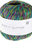 Rico Creative Make It Glitter - Rico - Aqua - The Little Yarn Store