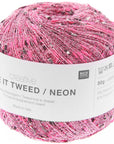 Rico Creative Make It Tweed Neon - Rico - Pink - The Little Yarn Store