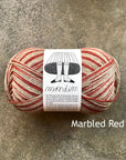 Rosa Pomar Mondim - Rosa Pomar - Marbled Red - The Little Yarn Store