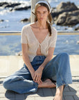 Sandnes Garn Adult Crochet Patterns - Sandnes Garn Ava Blouse - The Little Yarn Store