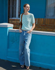 Sandnes Garn Adult Knitting Patterns - Sandnes Garn Elodie Tee - The Little Yarn Store