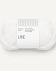 Sandnes Garn Line - Sandnes Garn 1001 True White - The Little Yarn Store