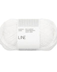 Sandnes Garn Line - 1001 True White - Sandnes Garn - The Little Yarn Store