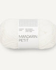 Sandnes Garn Mandarin Petit - Sandnes Garn 1002 White - The Little Yarn Store