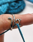Stainless Steel Crochet Tension Rings - The Little Yarn Store - Silver - The Little Yarn Store