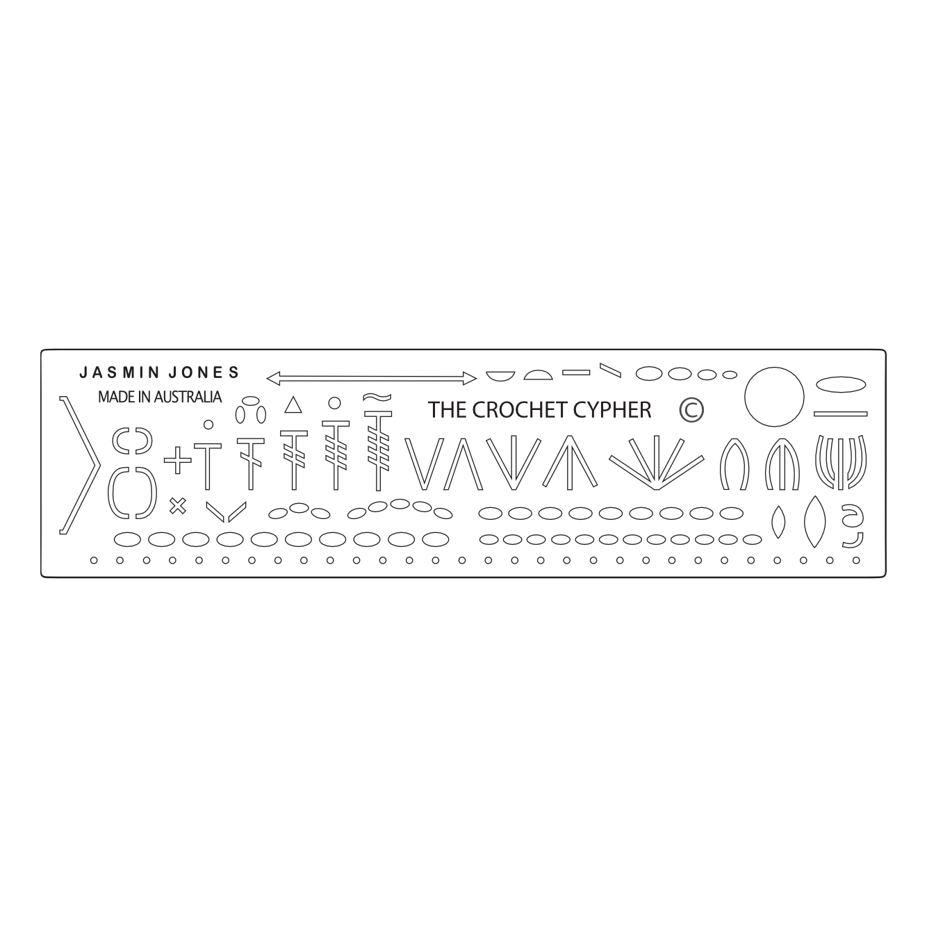 The Crochet Cypher - Jasmin Jones - The Little Yarn Store