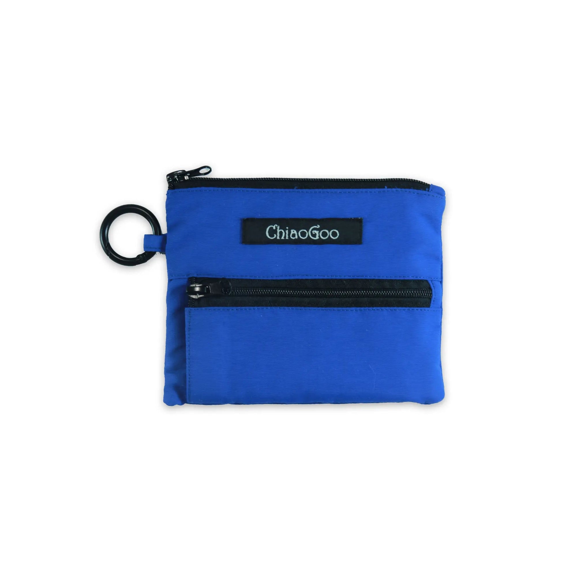 ChiaoGoo Accessory Pouches - Blue Nylon 4.75&quot; x 3.75&quot; - ChiaoGoo - Notions - The Little Yarn Store
