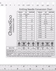ChiaoGoo Swatch and Needle Gauge - ChiaoGoo - New - The Little Yarn Store
