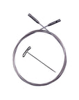 ChiaoGoo SWIV360 Silver Cables - 5 cm - ChiaoGoo - Needles - The Little Yarn Store