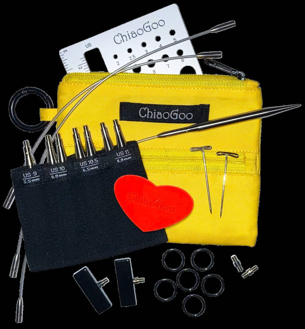 2 & 3 TWIST Mini/Shortie Interchangeable Needle Set from ChiaoGoo