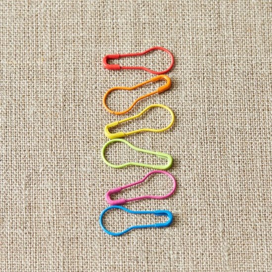 Small Colored Stitch Markers by Coco Knits